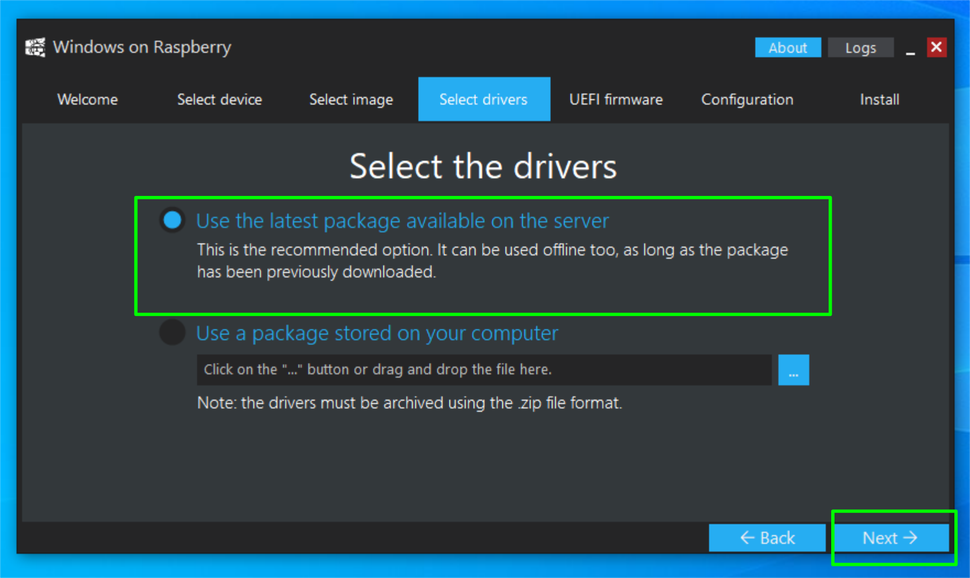 "Select the Drivers" auf WOR