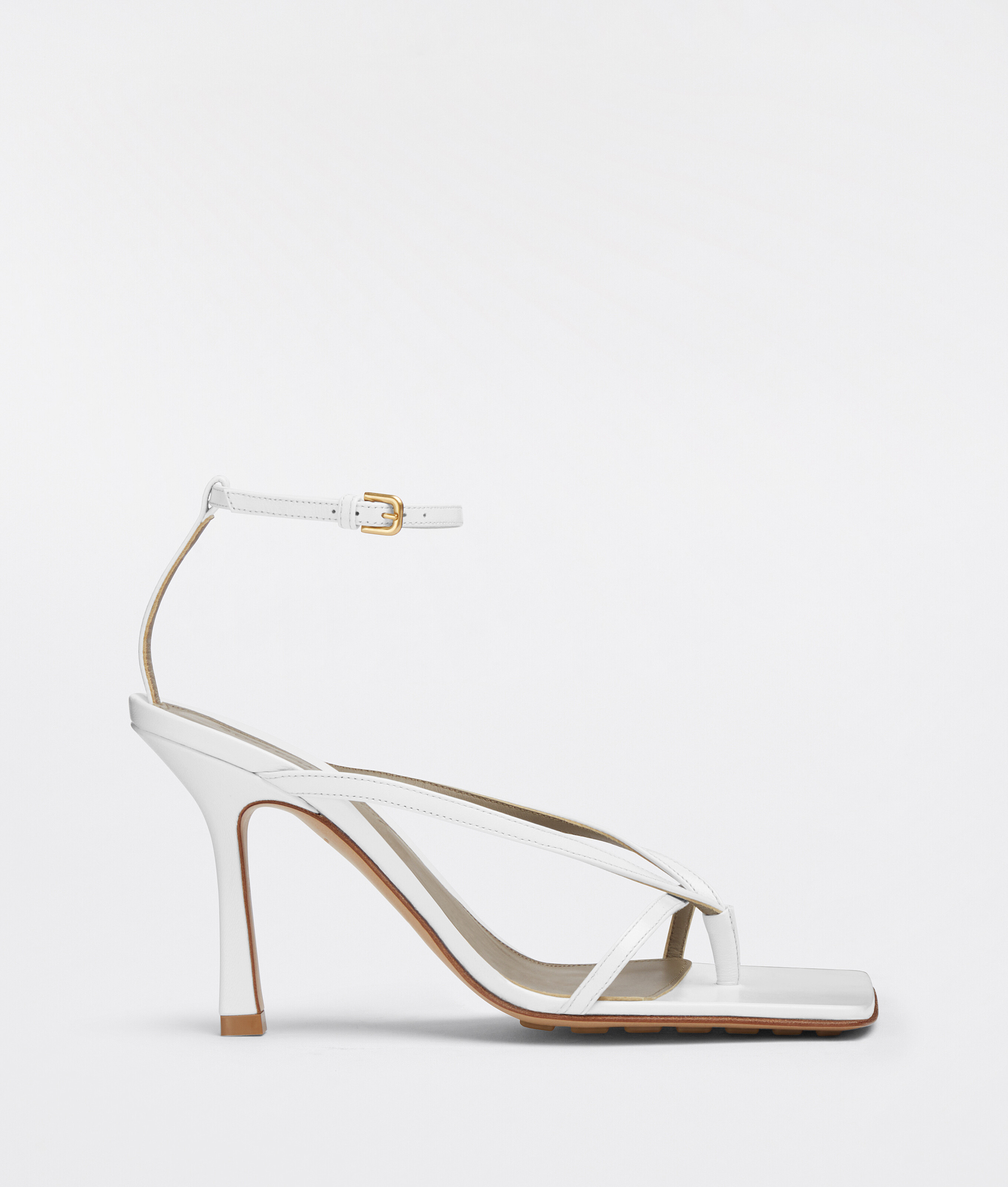 Women's Stretch Strap Sandal in Optic White