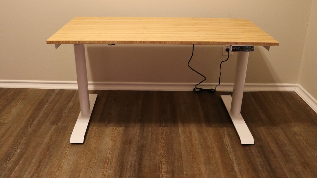 FlexiSpot Kana Pro Bamboo Standing Desk review TechRadar