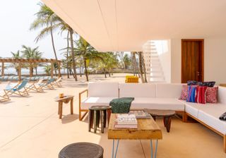 living space al fresco at Coral Pavilion by tosin oshinowo