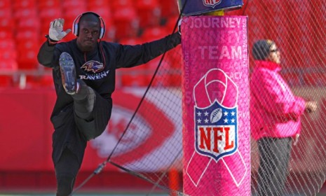 NFL questioned over profits from pink merchandise sold to aid