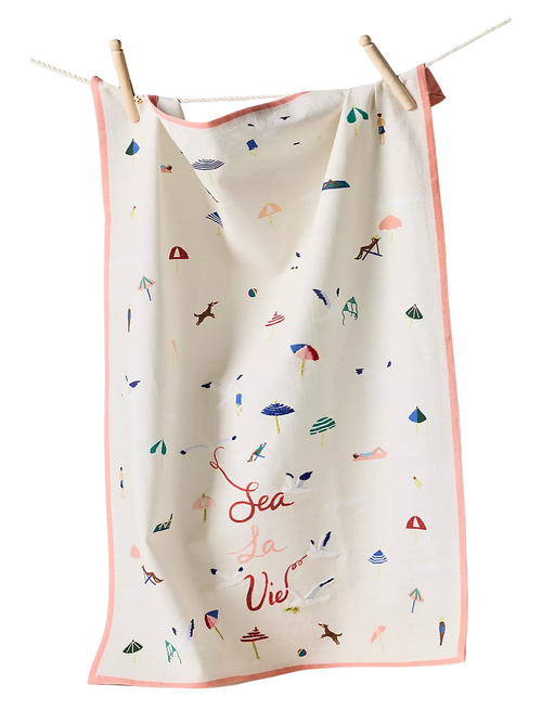 Sea La Vie Dish Towel