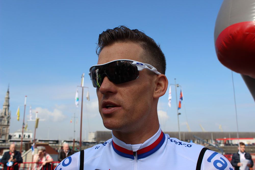 Zdenek Stybar got a new set of teeth for the race