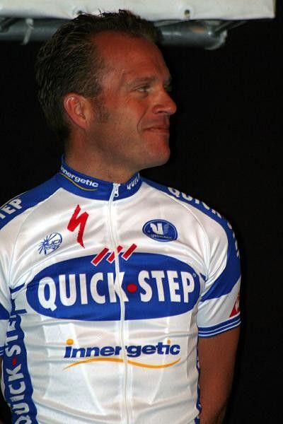 Steven de Jongh, also called 'il borso bianco' beacause he's a real polar bear.