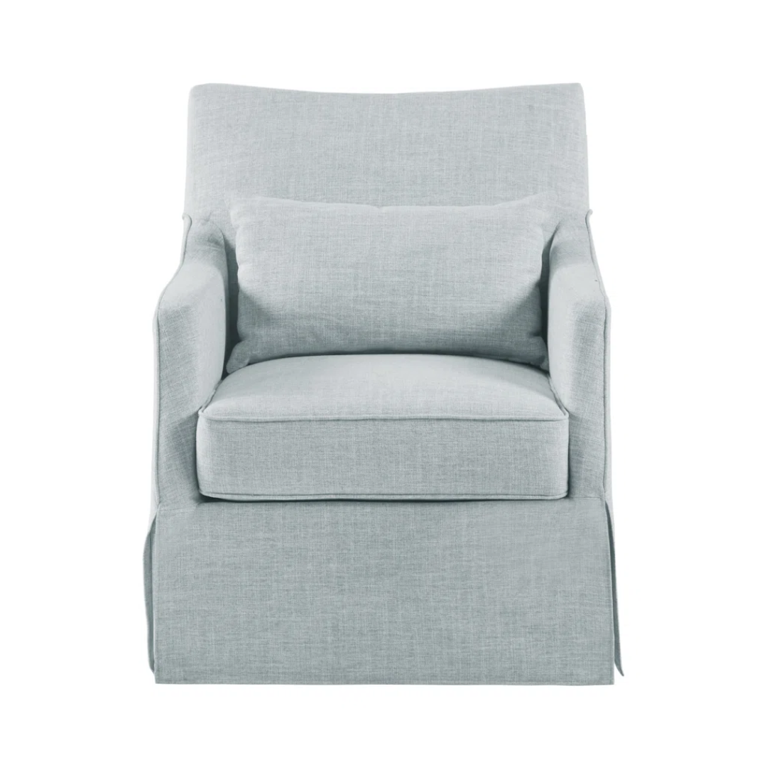 Martha Stewart London 360&amp;deg;swivel Armchair With Lumbar Pillow &amp;amp; Reviews | Wayfair
