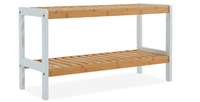 Tier Wooden Natural Bamboo Shoe Rack£25.11, Amazon