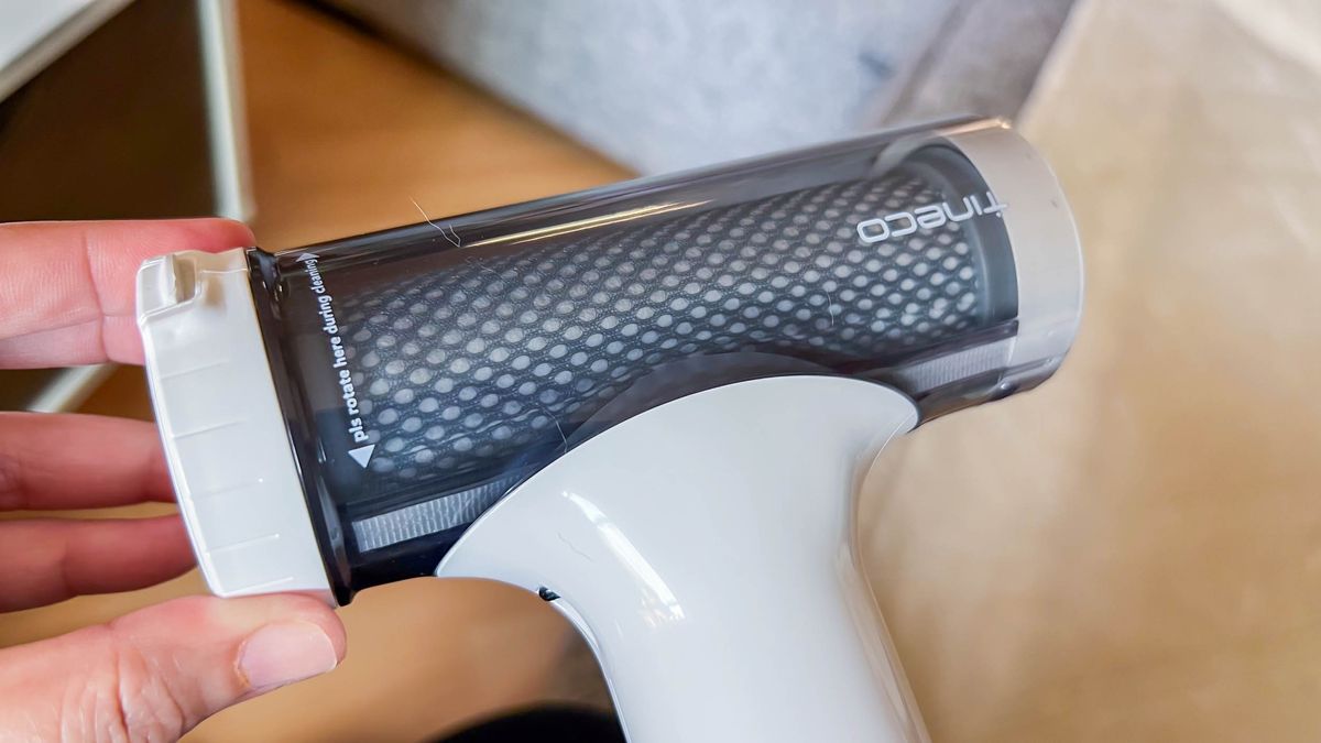 Tineco Pure One S11 in use by author