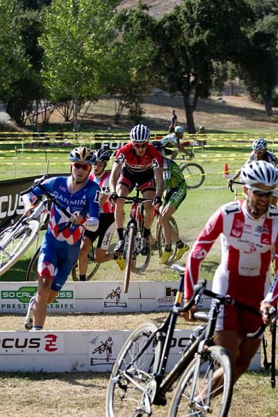 Summerhill chases Parbo over the planks