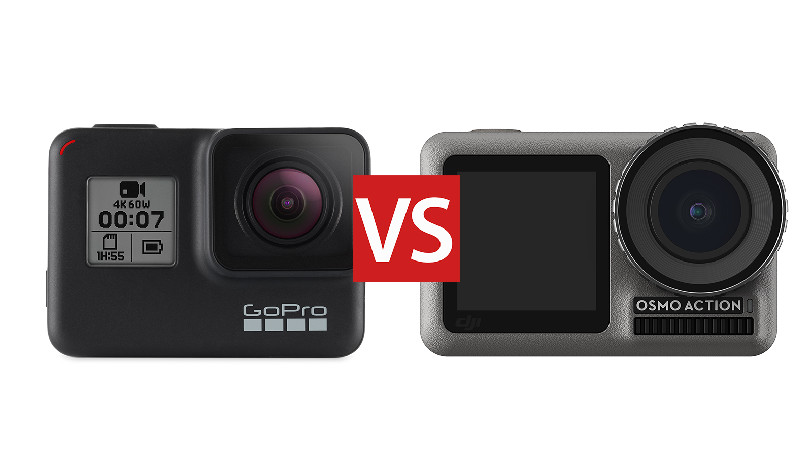 T areal Pjece GoPro Hero 7 Black vs DJI Osmo Action: which 4K action camera should you  buy? | T3