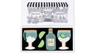 Biscuiteers Gin and Tonic Letterbox Biscuits