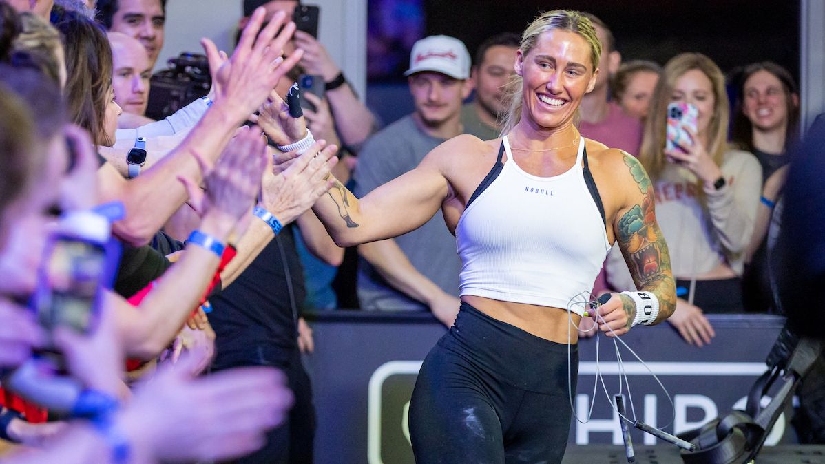 Danielle Brandon at the CrossFit Open 23.3 announcement