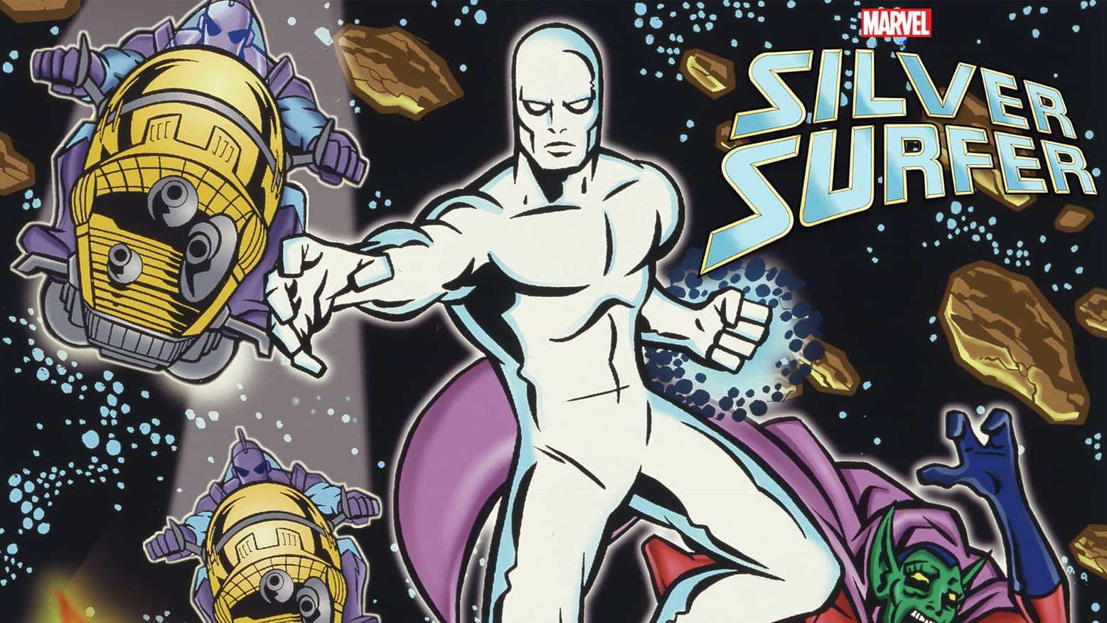 Promo art for the Silver Surfer TV series