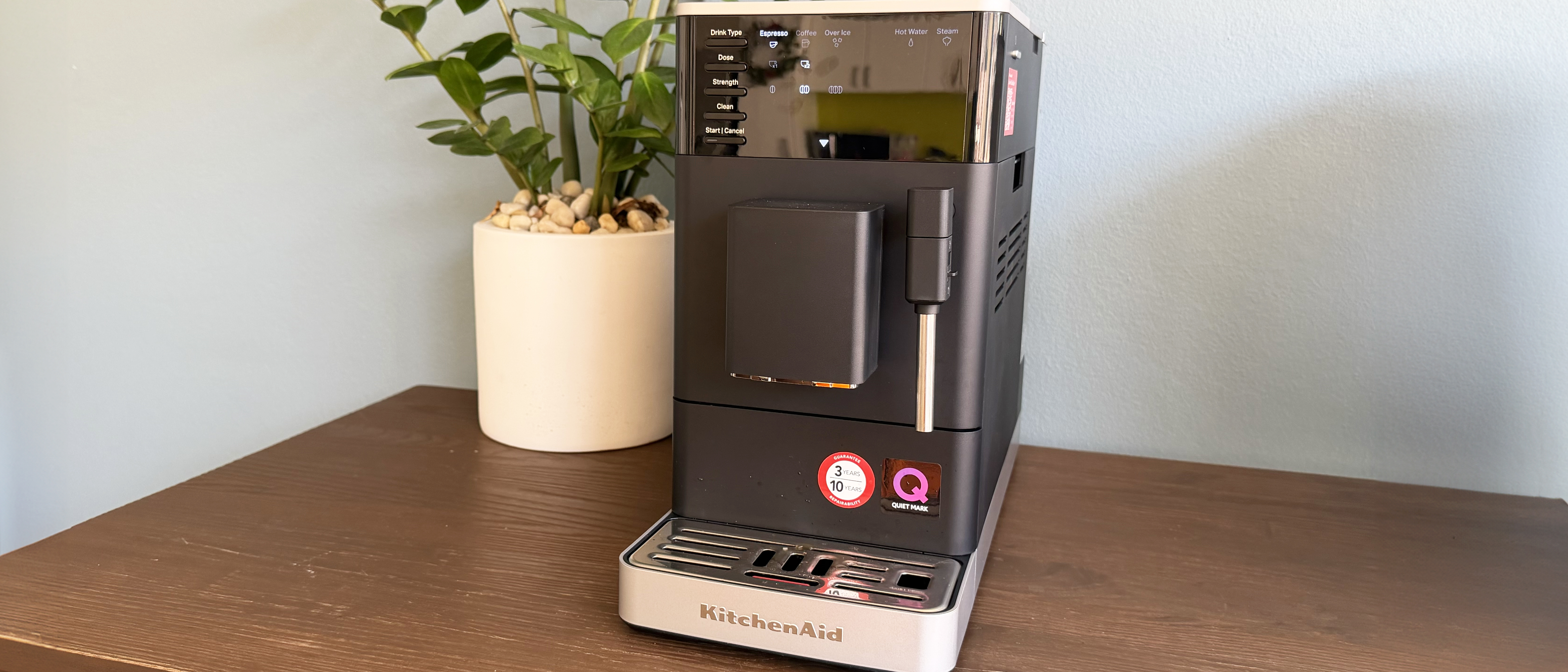 KitchenAid KF2 coffee machine in lifestyle setting