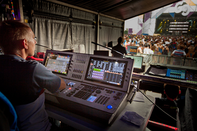 Martin M6 Console Lights Up Dance Festival