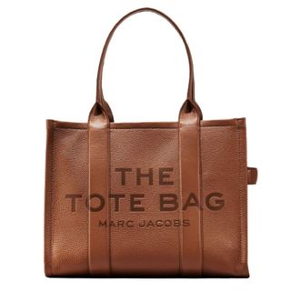 best tote bags Marc Jacobs tan leather