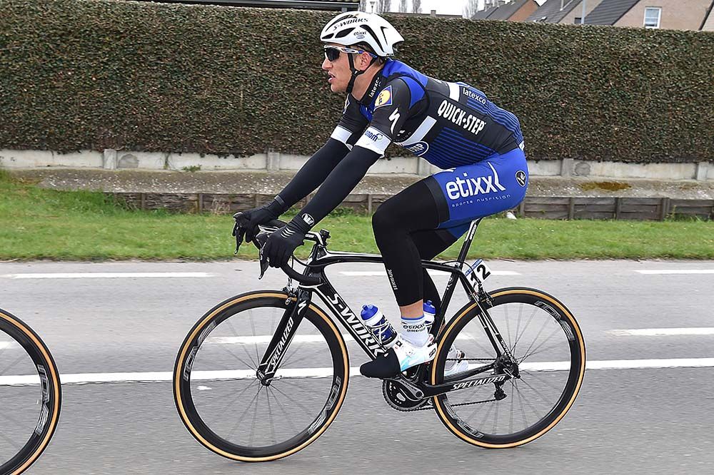 Marcel Kittel (Etixx-QuickStep) early in the stage