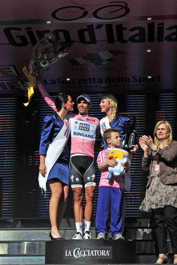 Maglia rosa Alberto Contador (Saxo Bank Sungard)