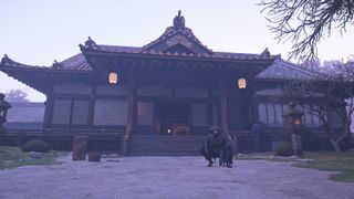 Assassin's Creed Shadows Naoe and Yasuke outside Hideout