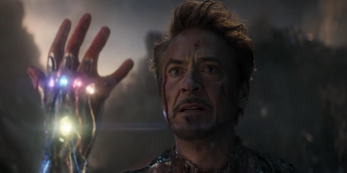 Tony with the Infinity Stones