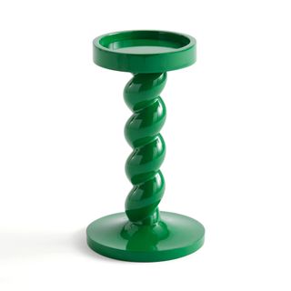 Dunelm x Sophie Robinson Twisted Resin Candle Stick Green £10