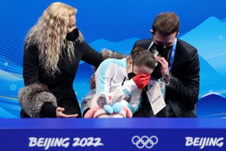 2022 Olympics: Russian figure skater Kamila Valieva finishes 4th ...
