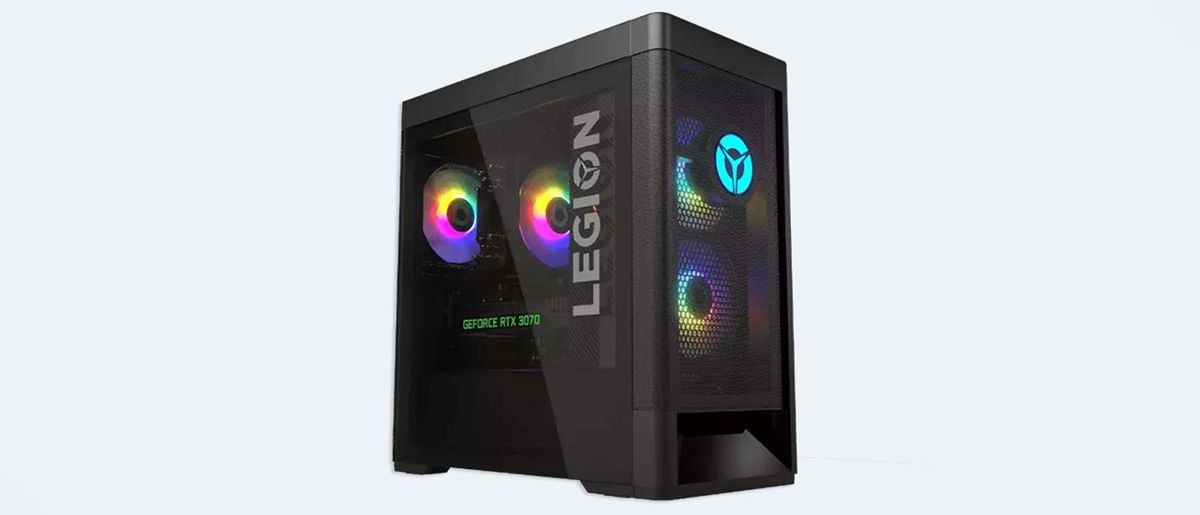 Lenovo Legion Tower 5i side view