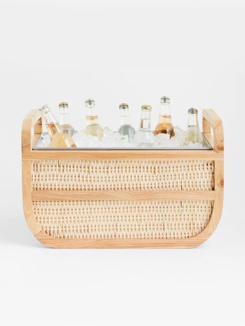 Leland Rattan Beverage Tub