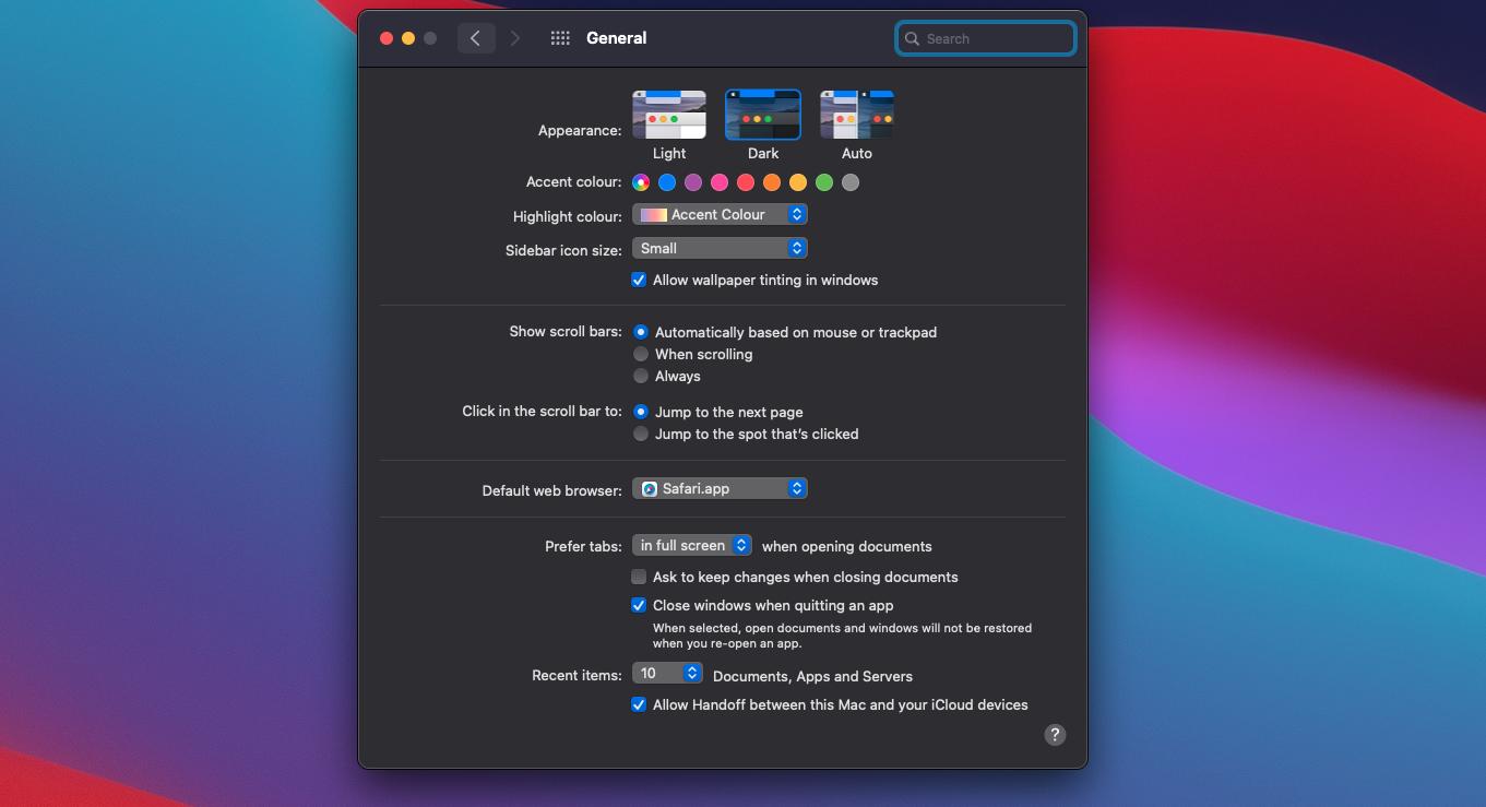 New macOS Big Sur beta lets you make Dark Mode darker than ever before ...