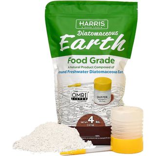 Harris Diatomaceous Earth Food Grade, 4lb with Powder Duster Included in The Bag