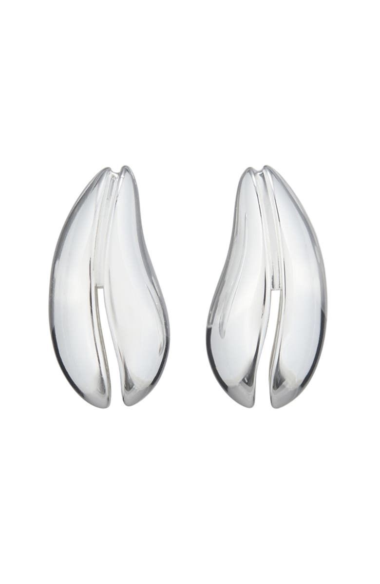 Small Wave Earrings
