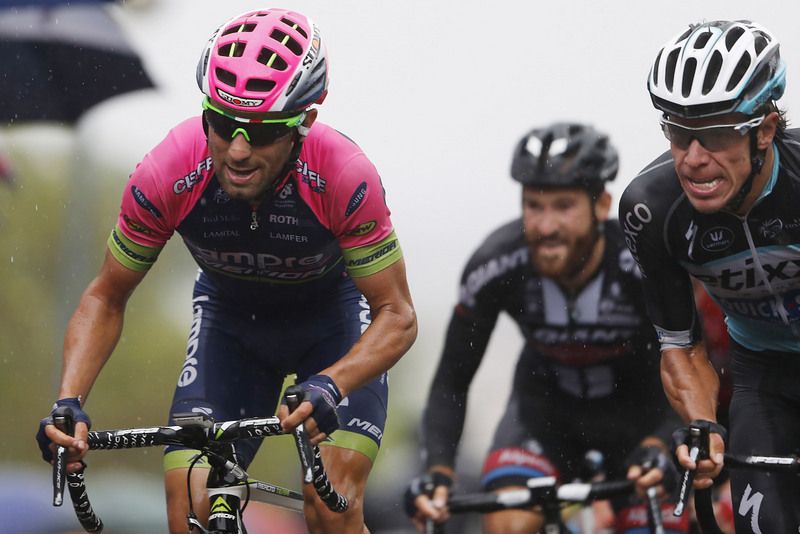 Diego Ulissi (Lampre Merida) was third today