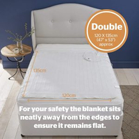 Silentnight's The Comfort Control Electric Blanket, Double| Amazon | £29This handy home accessory comes with a digital controller with several heating settings, allowing you to adjust the temperature for a comfortable night's sleep or even an evening in on the sofa.