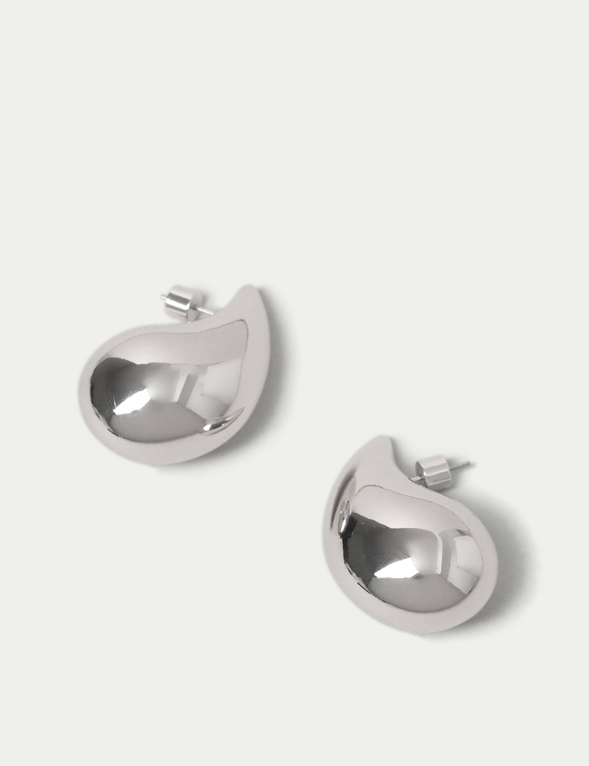 Gold Maxi Tear Drop Stud