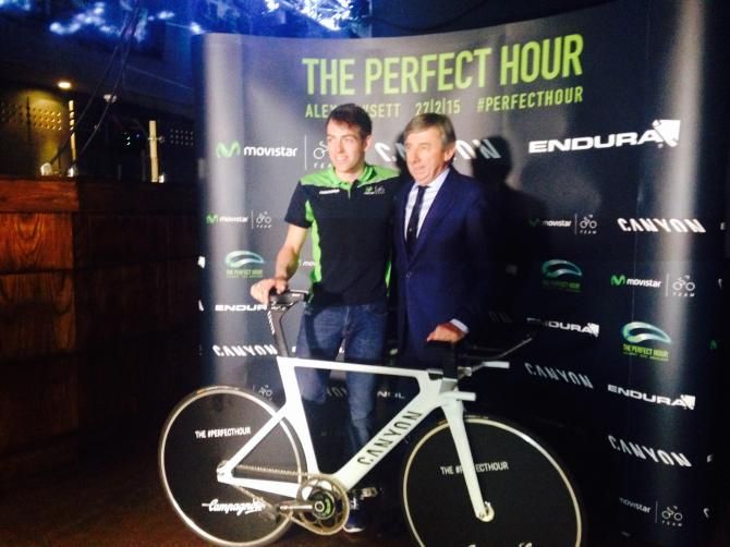 Alex Dowsett presents his Hour Record attempt in London