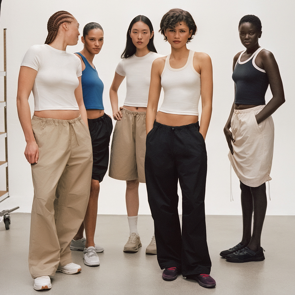 Zendaya and On collaboration featuring the Cloudnova Moon shoes