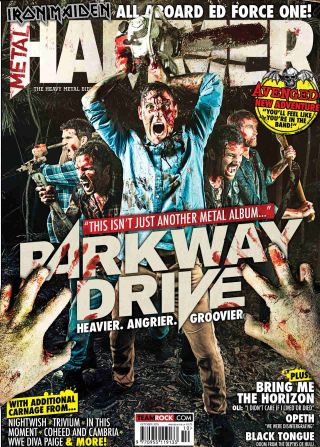 The cover of Metal Hammer issue 275 featuring Parkway Drive