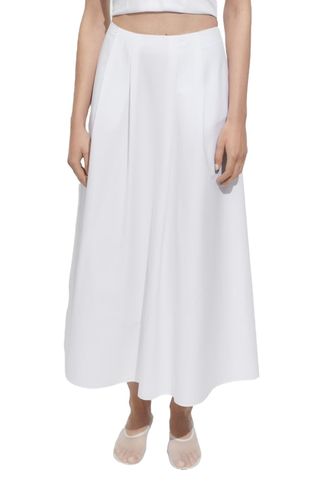 Mango Long Flared Skirt (Was $70) 