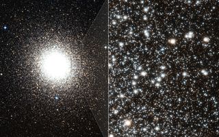 Globular Cluster 47 Tucanae space wallpaper