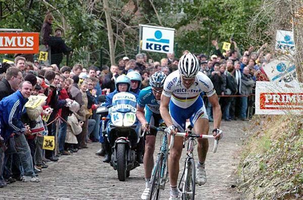 Boonen and Hoste on the Muur