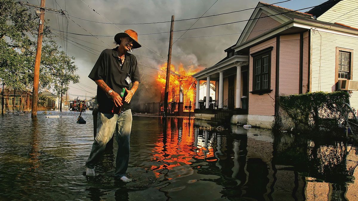 Hurricane Katrina Then