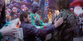 A still from "The Guardians of the Galaxy Holiday Special."