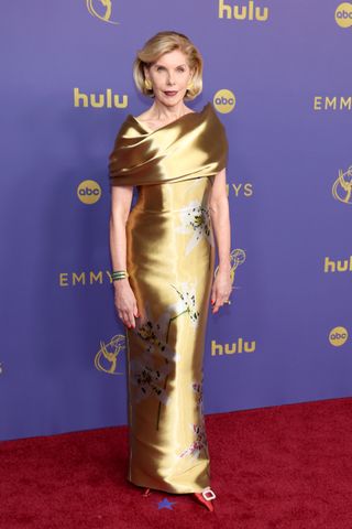 Christine Baranski attends the 76th Primetime Emmy Awards at Peacock Theater on September 15, 2024 in Los Angeles, California.