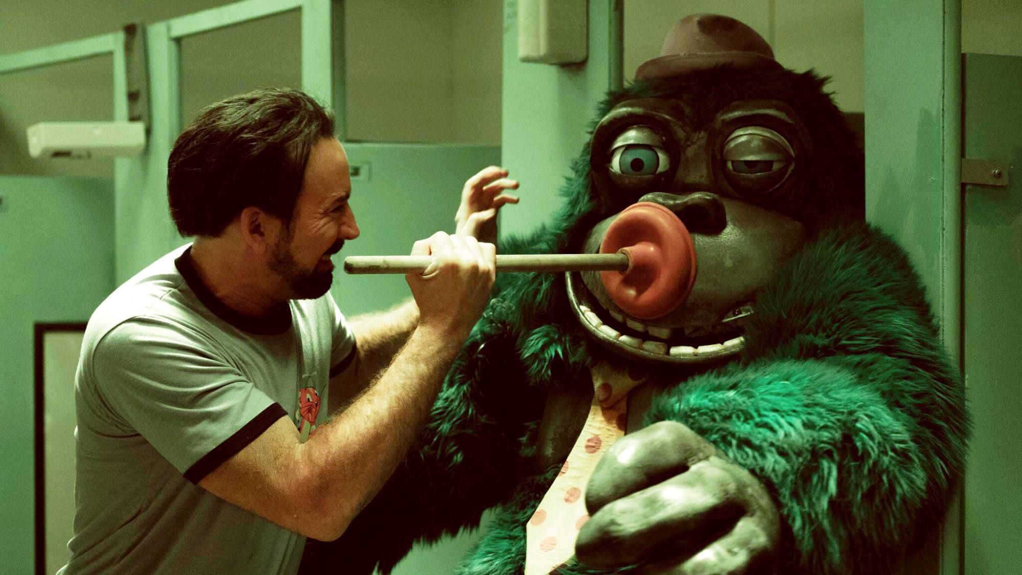 Nicolas Cage in Willy's Wonderland
