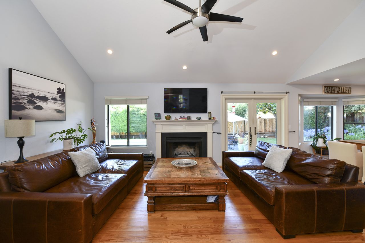 A home for sale in Napa, California.