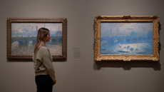 Monet and London exhibition at the Courtauld Gallery.