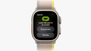 a photo of Track Detection on Apple Watch Ultra