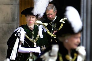 Princess Anne is also a member of the Order of the Thistle