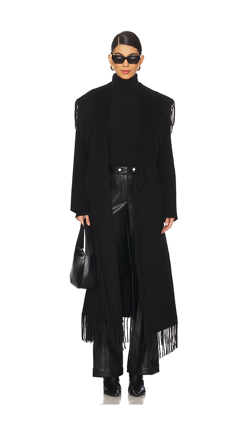 Carrie Fringe Robe Coat