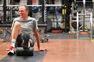 Froome training rehab Santa Monica