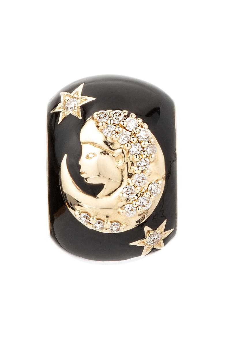 Zodiac Ceramic &amp;amp; Diamond Bead Charm